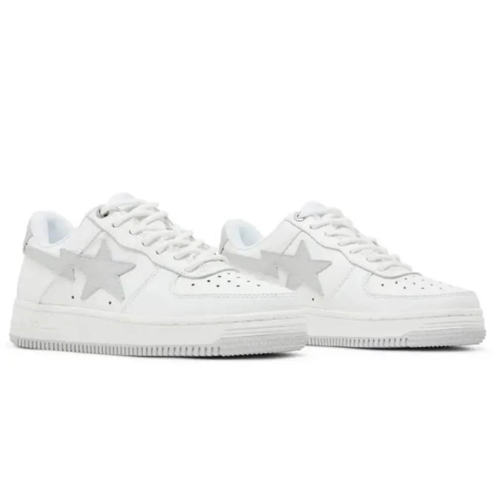 BAPE JJJJound x‎ Wmns Bapesta 'White' SHOES WHITE SIZE 8.5 NEW WITH BOX